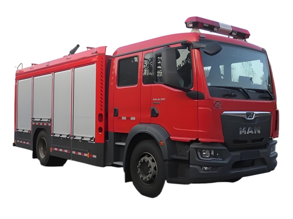 德国曼6.7吨泡沫消防车